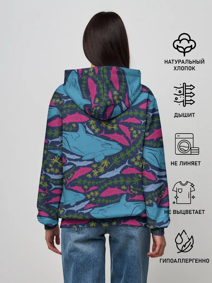 Женское худи / Касатки