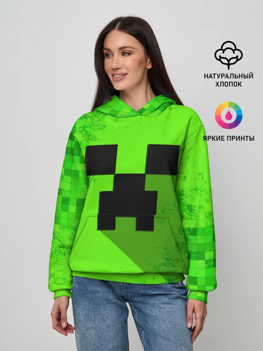 Женское худи / MINECRAFT