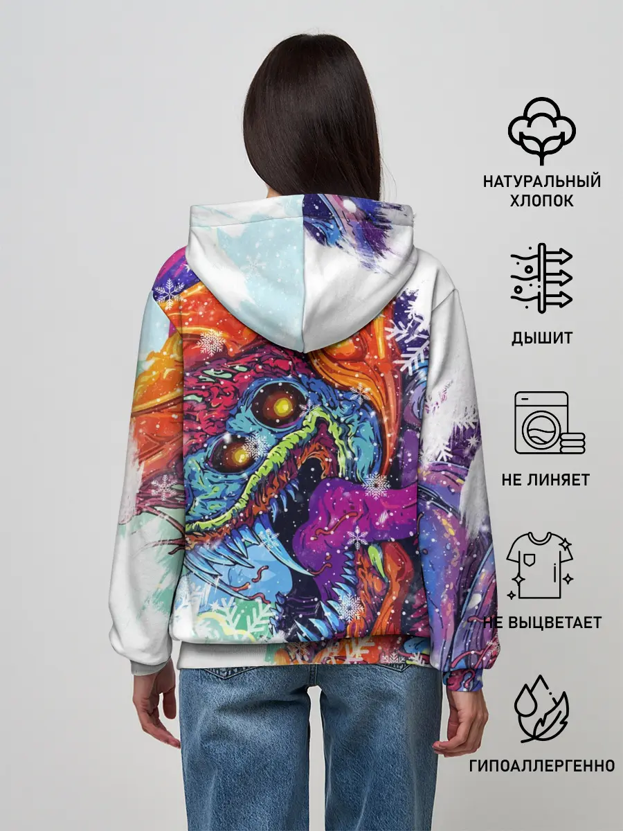 Женское худи / Новогодний CS GO