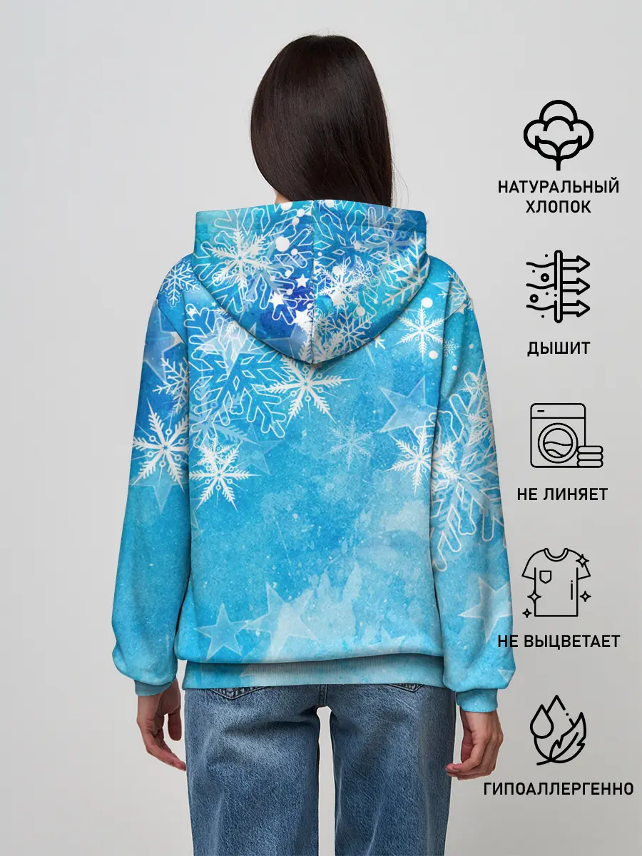 Женское худи / Новогодний Sherlock