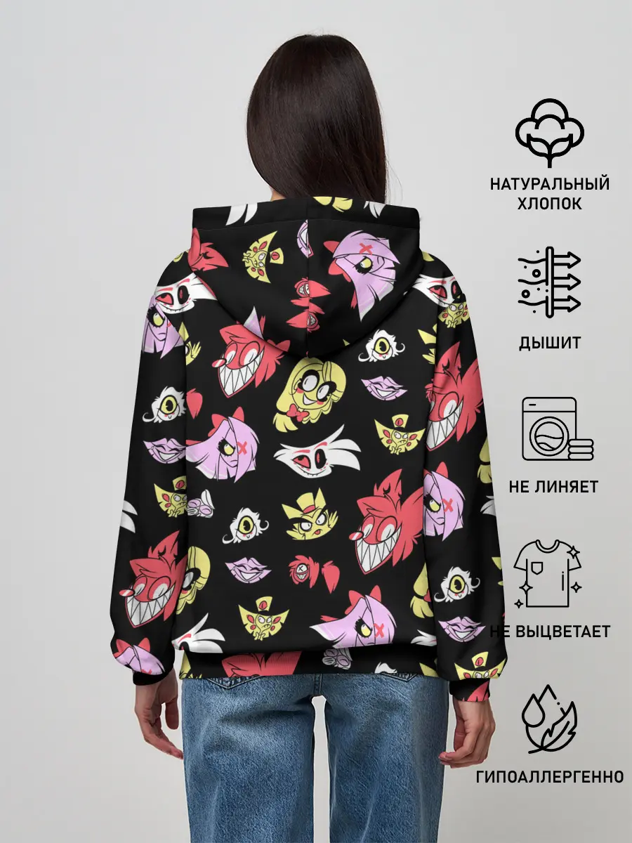 Женское худи / ОТЕЛЬ ХАЗБИН