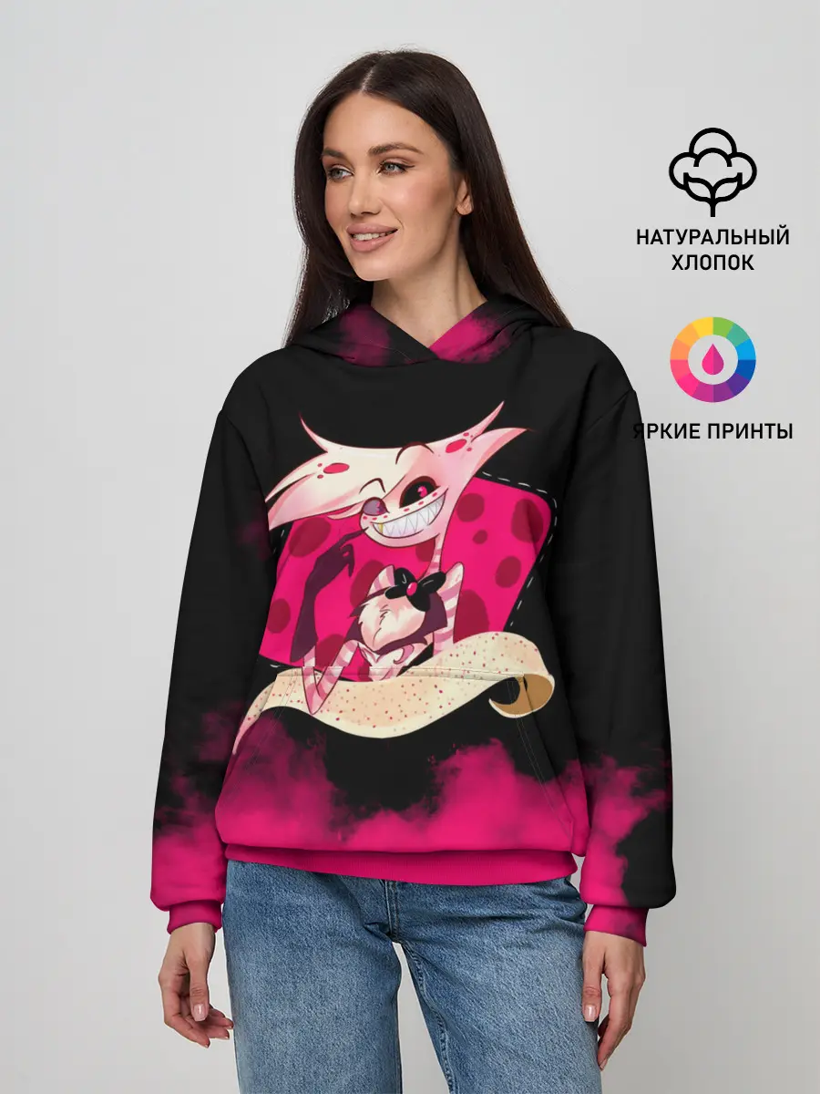 Женское худи / Hazbin Hotel