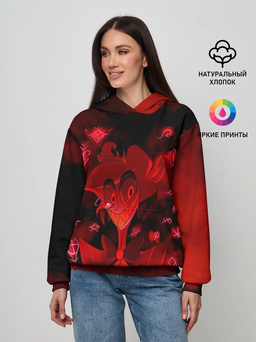 Женское худи / Hazbin Hotel