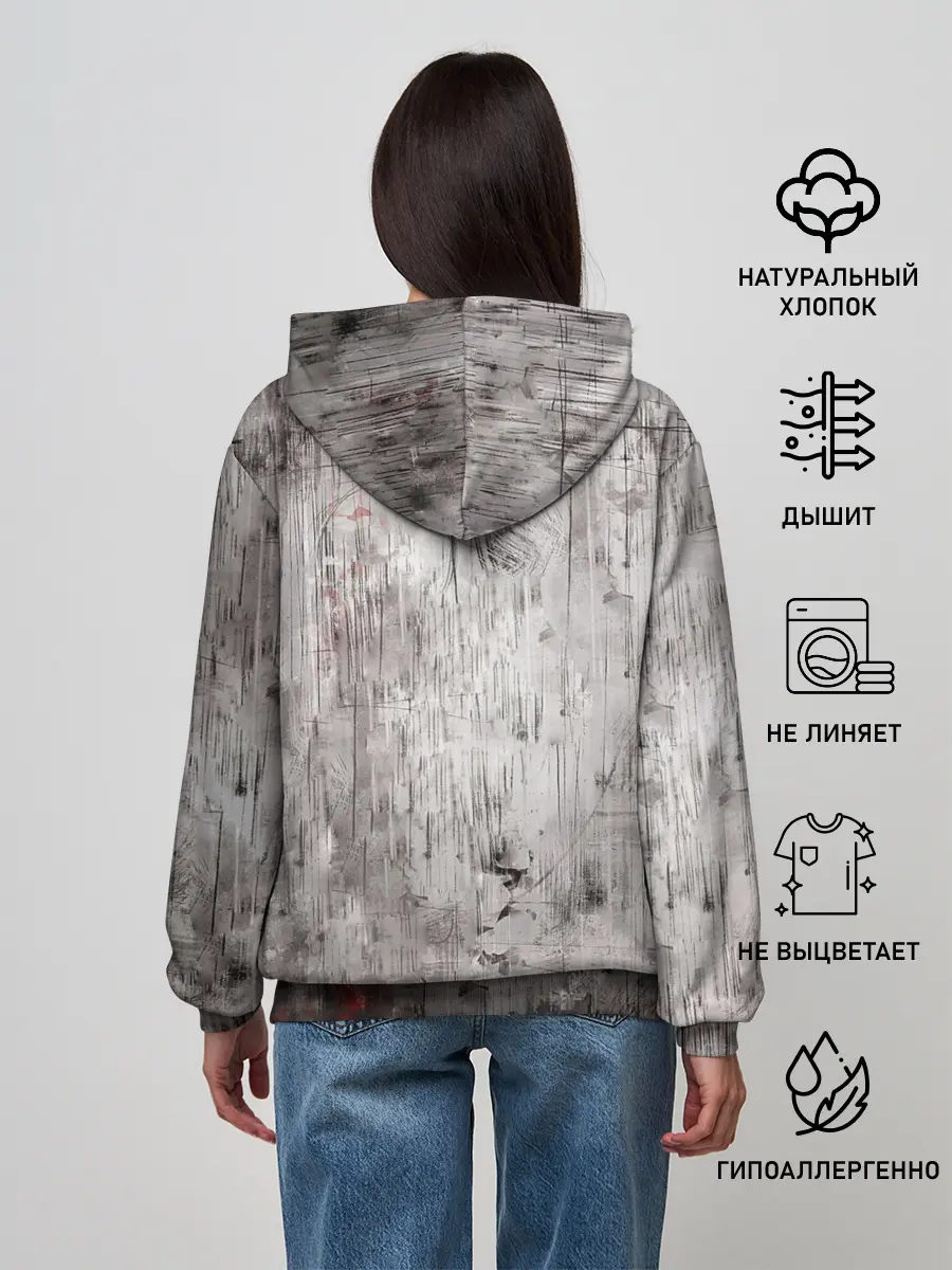 Женское худи / Острые козырьки