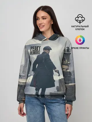 Женское худи / Острые козырьки