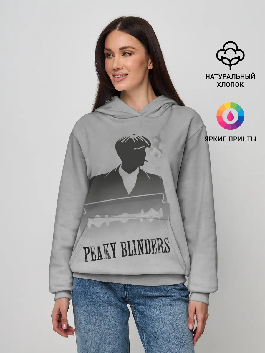 Женское худи / Острые козырьки