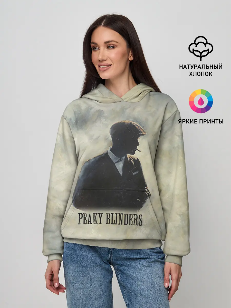 Женское худи / Острые козырьки