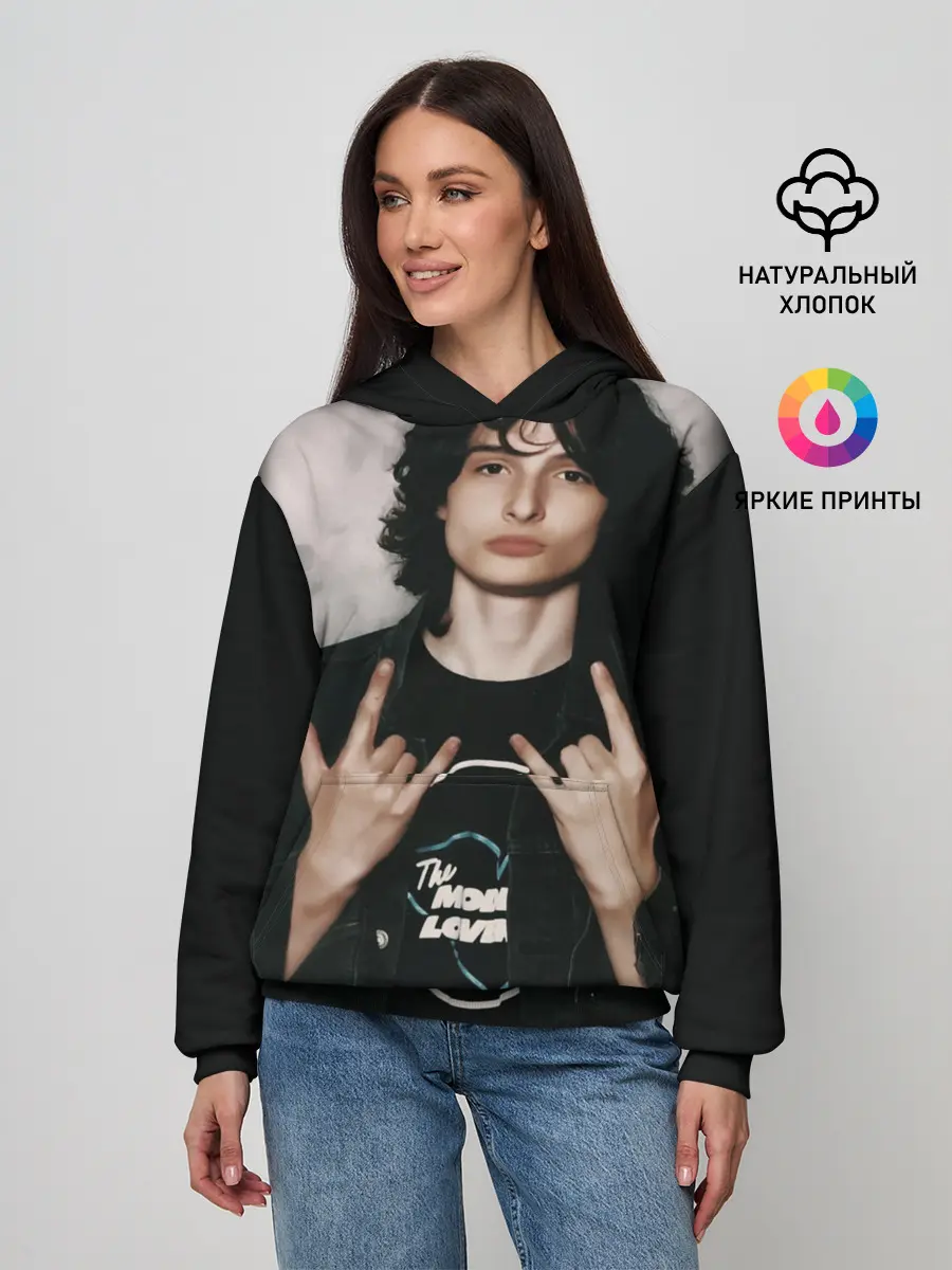 Женское худи / finn wolfhard