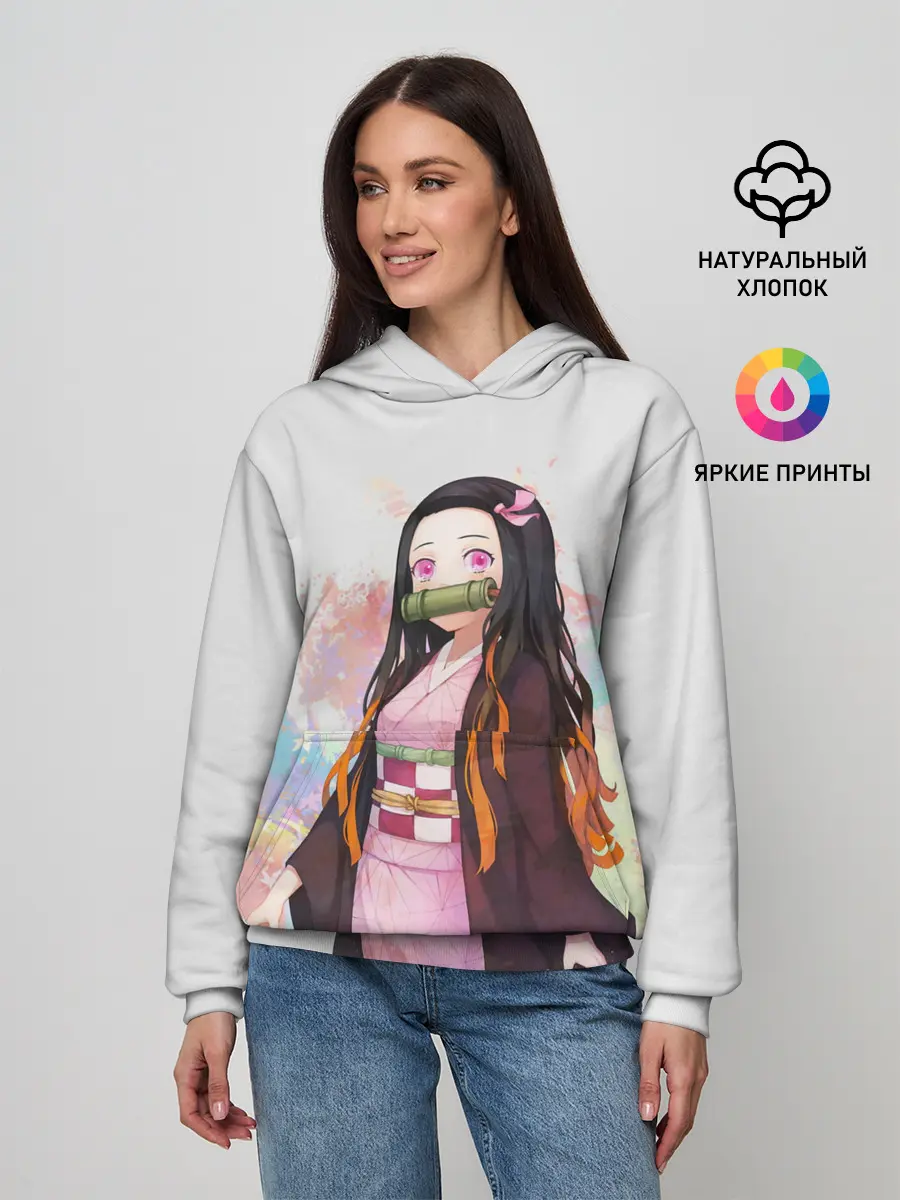 Женское худи / Nezuko Kamado
