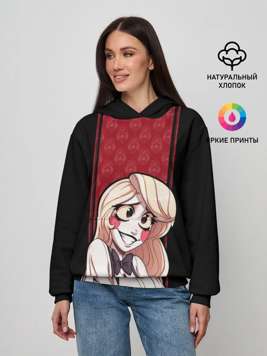 Женское худи / Hazbin Hotel. Charlie