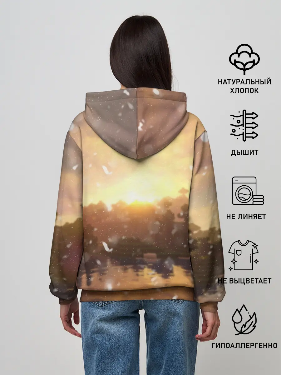 Женское худи / Minecraft / Майнкрафт