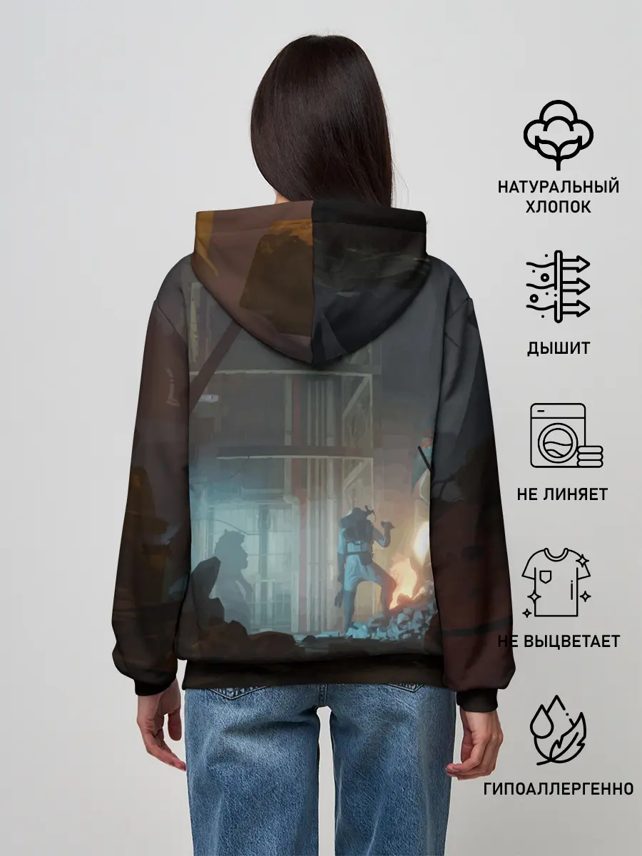 Женское худи / HALF-LIFE: ALYX