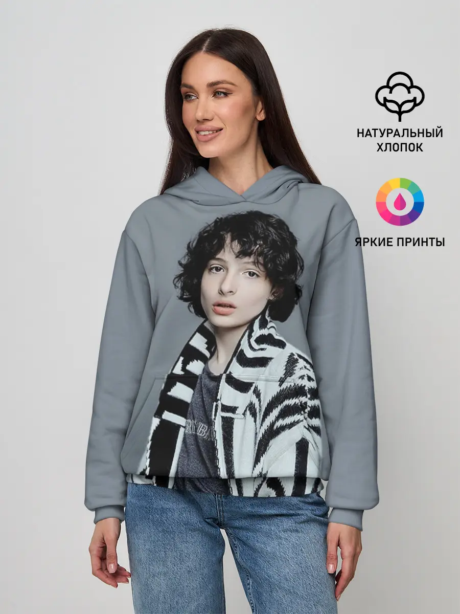 Женское худи / finn wolfhard