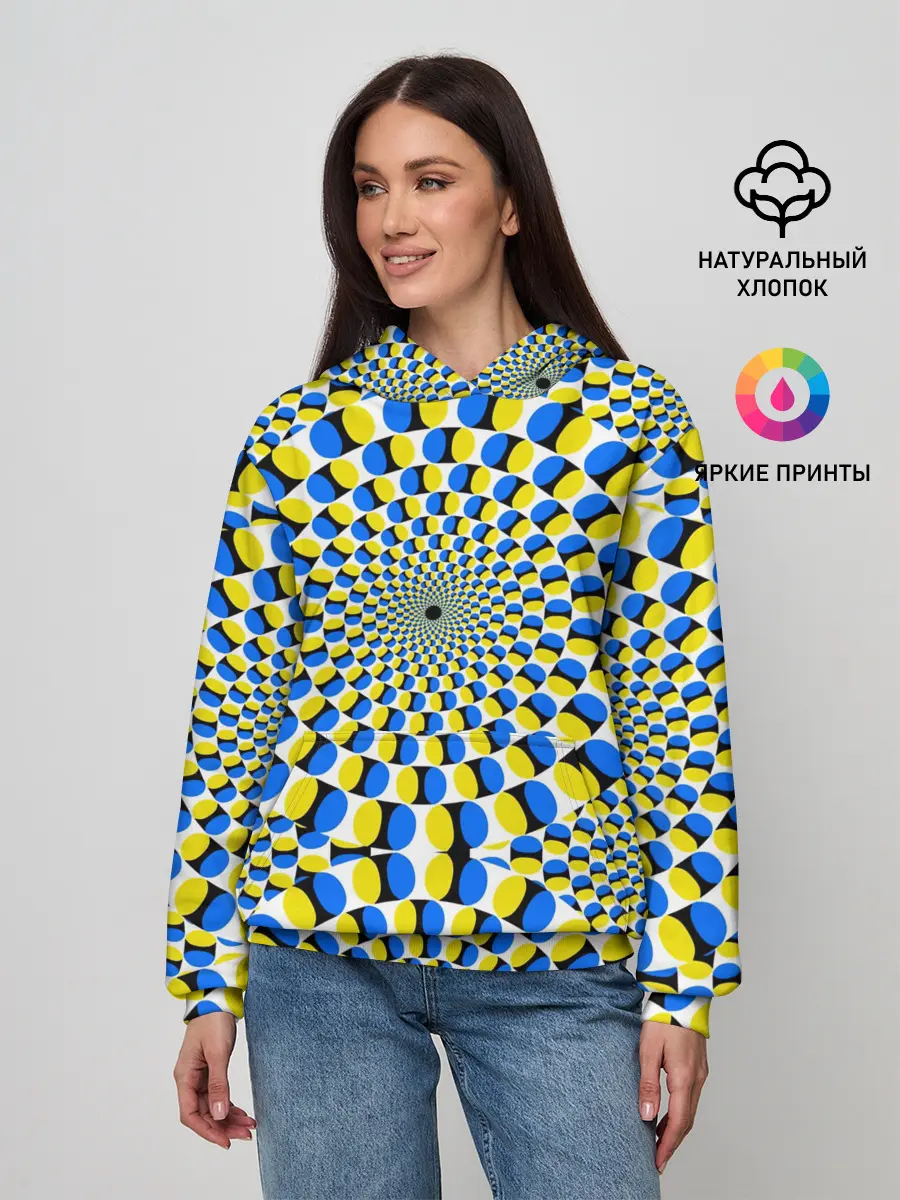 Женское худи / ИЛЛЮЗИЯ