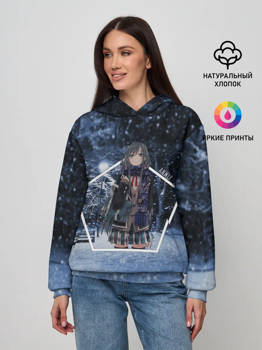 Женское худи / Snow Bunny Girl