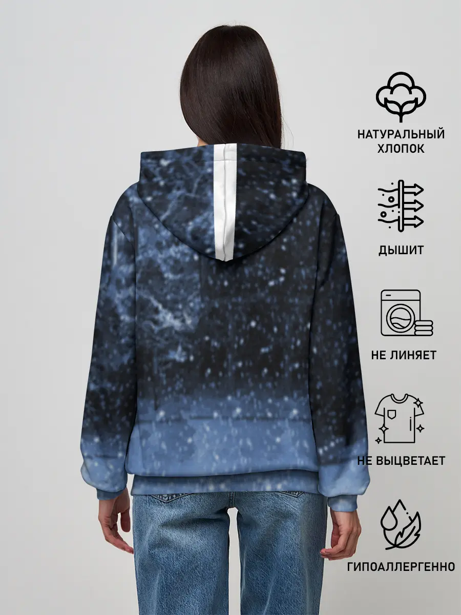 Женское худи / Snow Bunny Girl