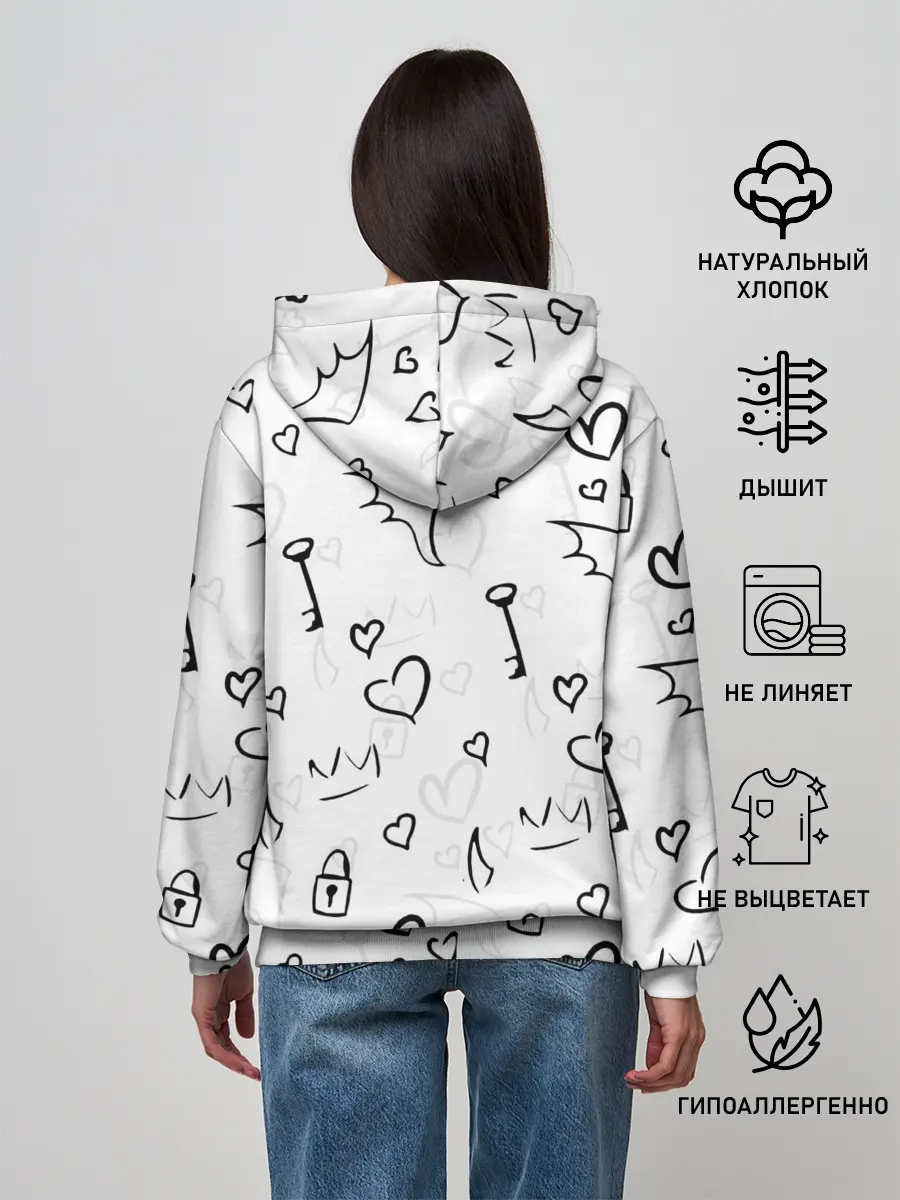 Женское худи / ОТЕЛЬ ХАЗБИН АЛАСТОР