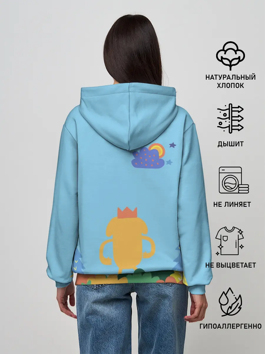 Женское худи / Время приключений Winter