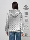 Женское худи / Рифлёный металл