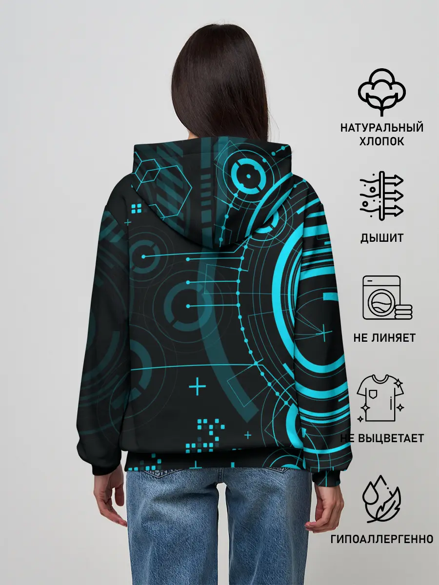 Женское худи / SpaceX