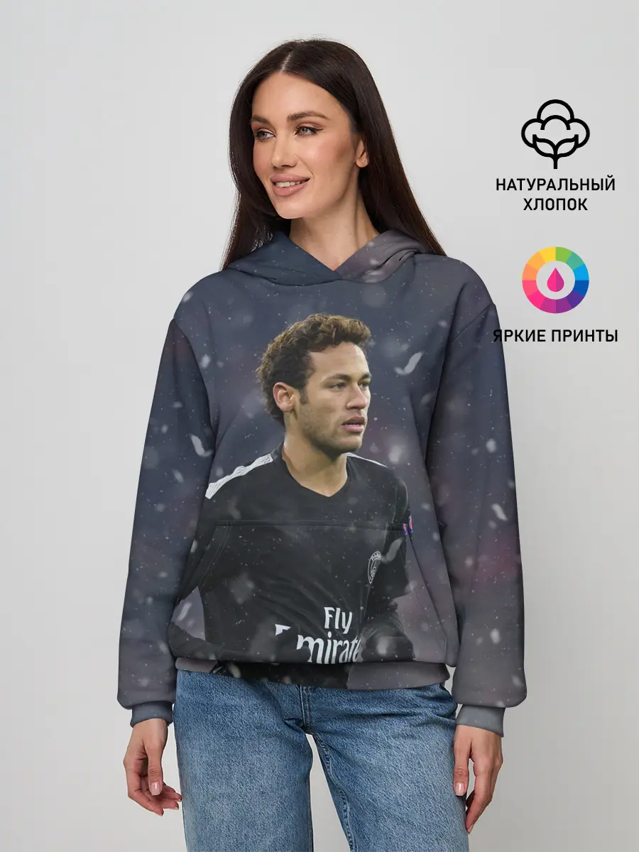 Женское худи / Неймар ПСЖ