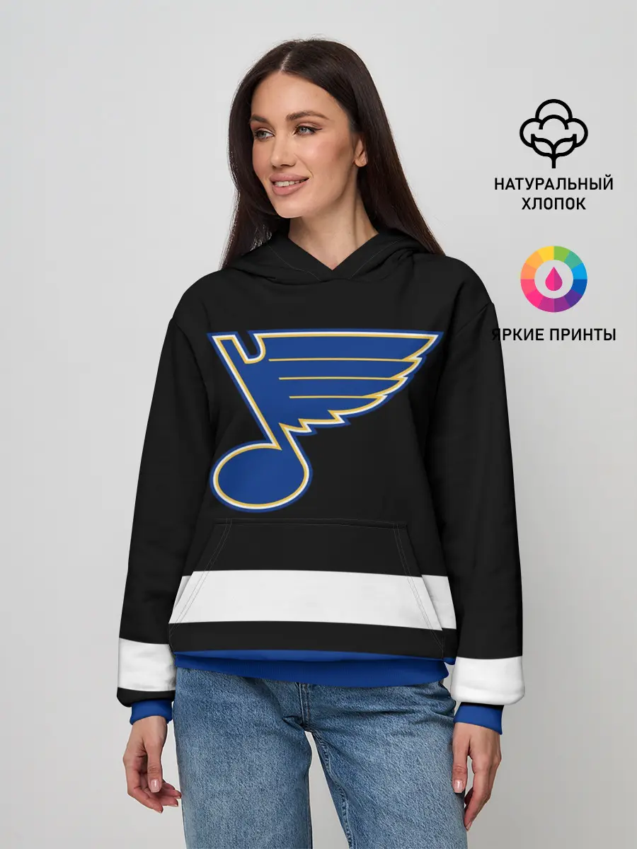 Женское худи / Сент-Луис Блюз НХЛ