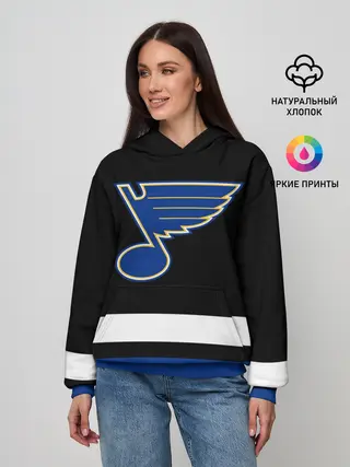 Женское худи / Сент-Луис Блюз НХЛ