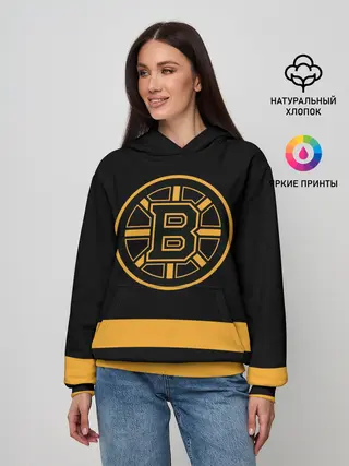Женское худи / Бостон Брюинз НХЛ