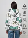 Женское худи / Милый крокодил