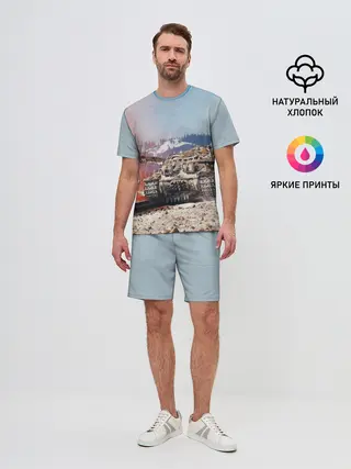 Мужской костюм с шортами / ТАНК