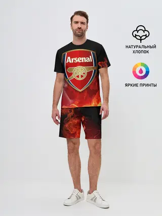 Мужской костюм с шортами / Arsenal