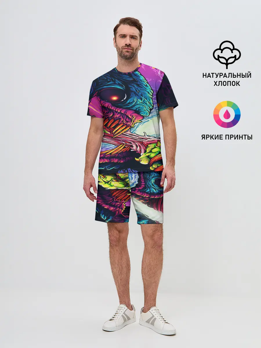 Мужской костюм с шортами / CS GO