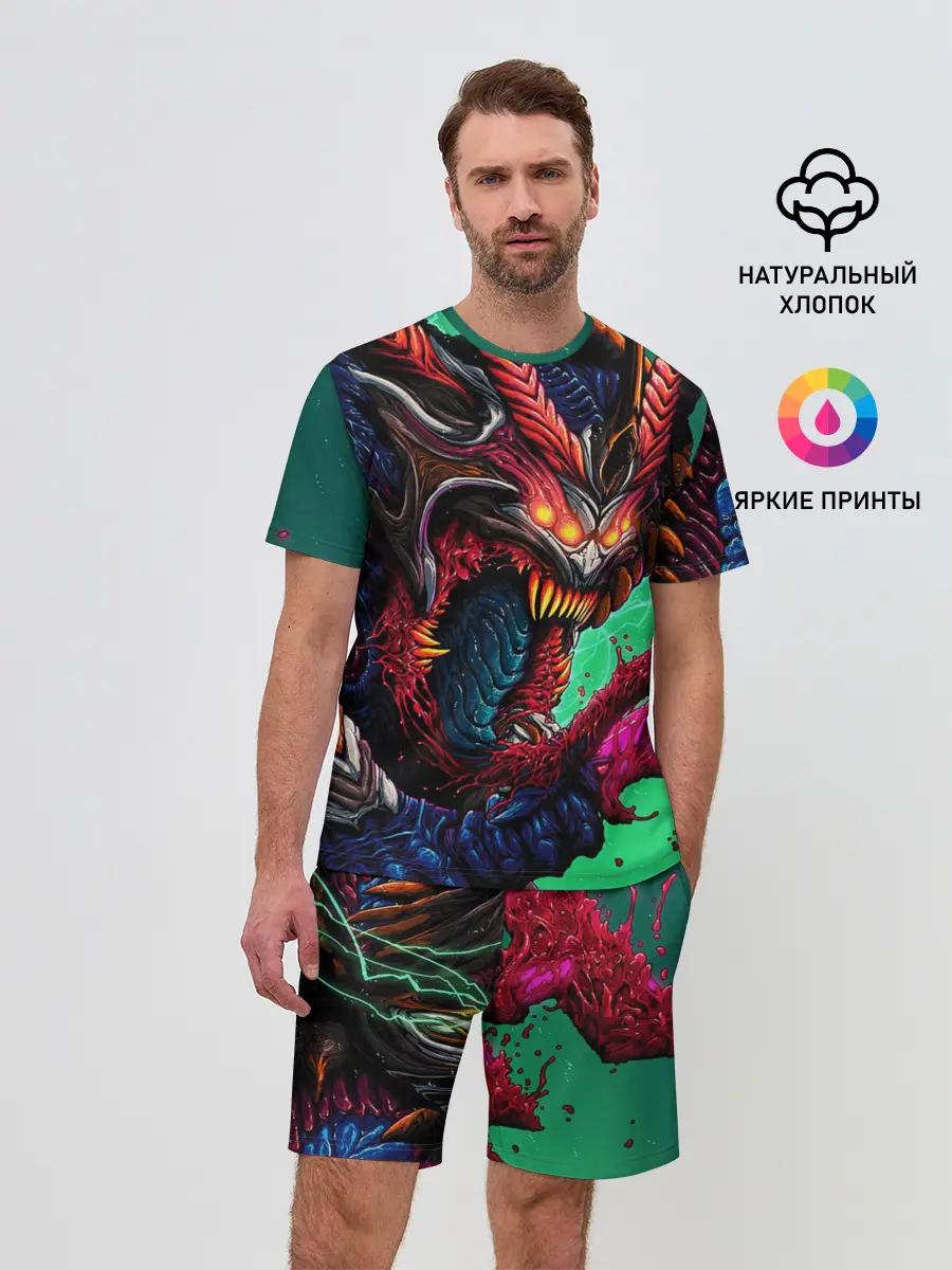 Мужской костюм с шортами / CS GO