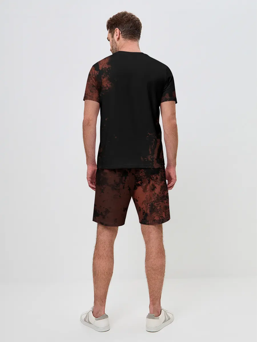 Мужской костюм с шортами / Острые козырьки