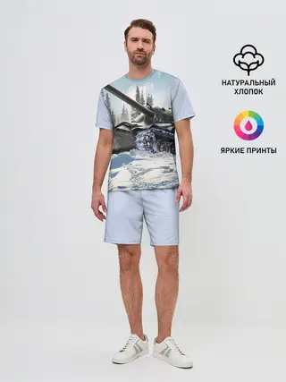 Мужской костюм с шортами / танк