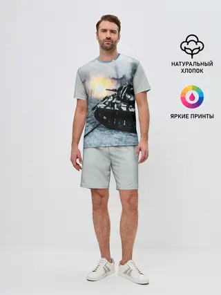 Мужской костюм с шортами / ТАНК