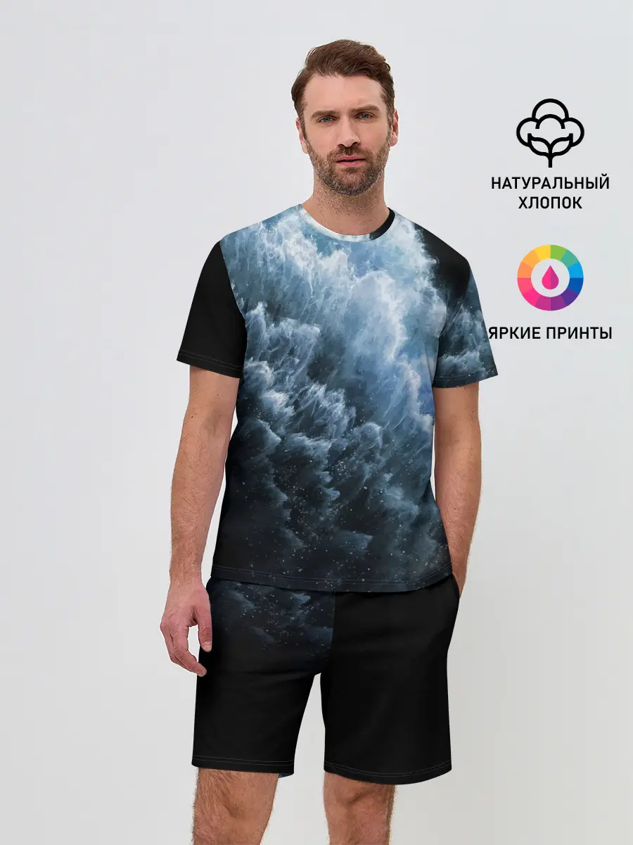 Мужской костюм с шортами / Обои iPhone 11 Pro