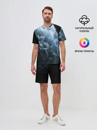 Мужской костюм с шортами / Обои iPhone 11 Pro