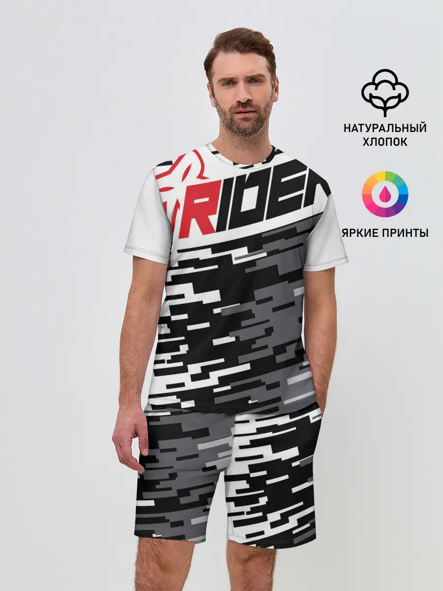 Мужской костюм с шортами / Форма для мотокросса FOX