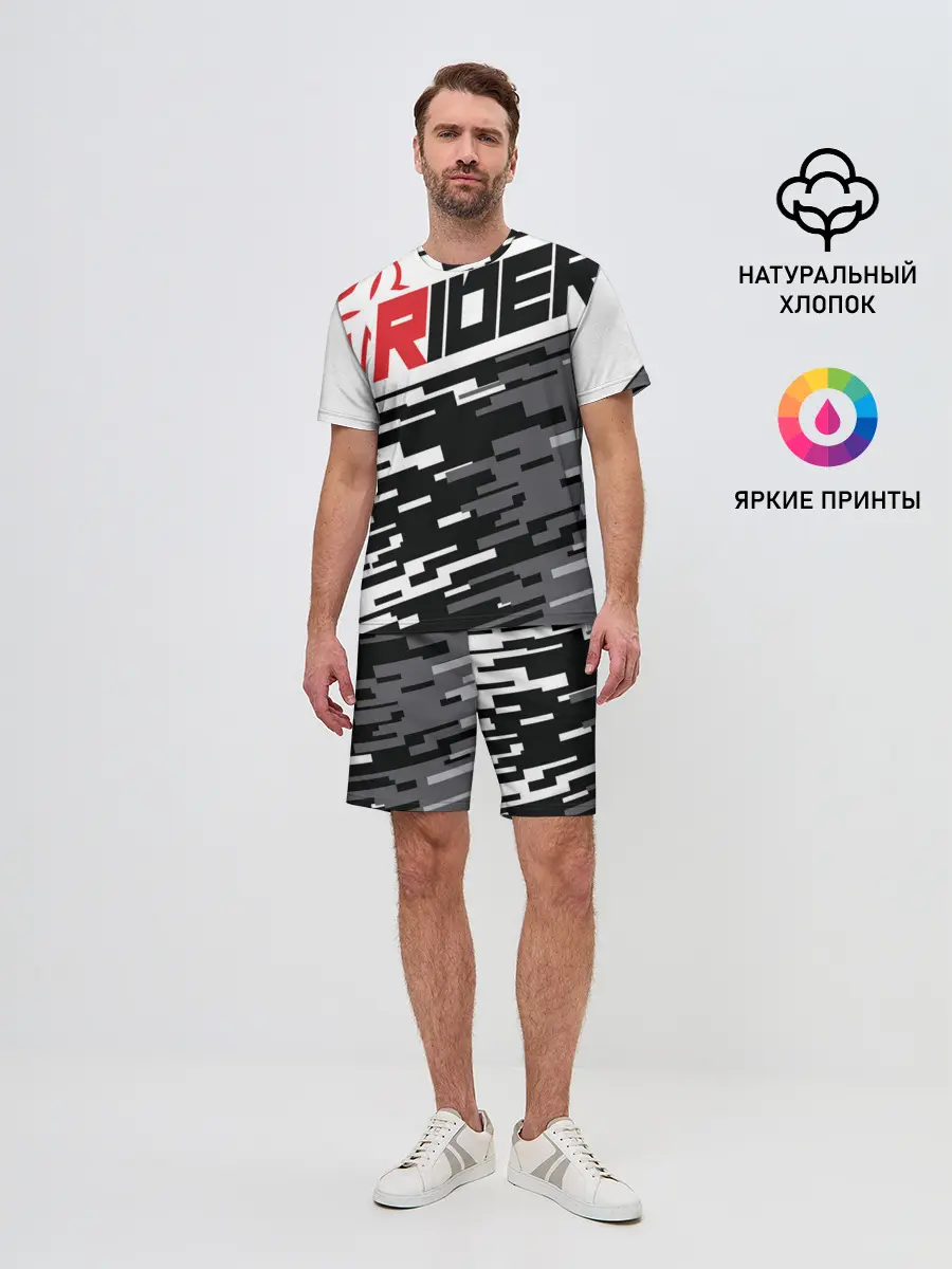 Мужской костюм с шортами / Форма для мотокросса FOX