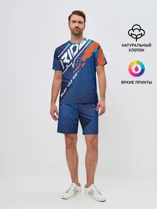 Мужской костюм с шортами / Форма для мотокросса FOX