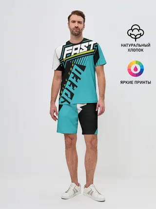 Мужской костюм с шортами / Форма для мотокросса FOX