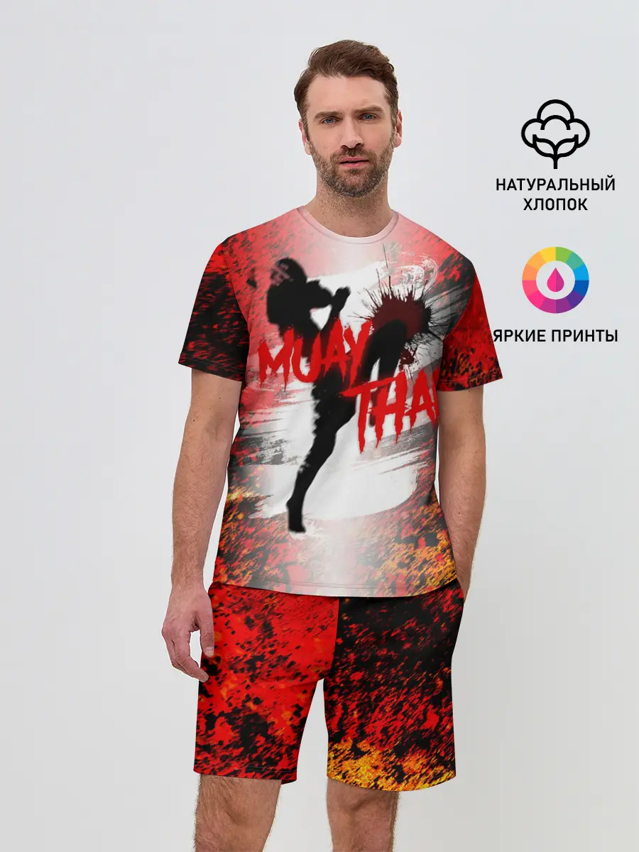 Мужской костюм с шортами / Muay Thai