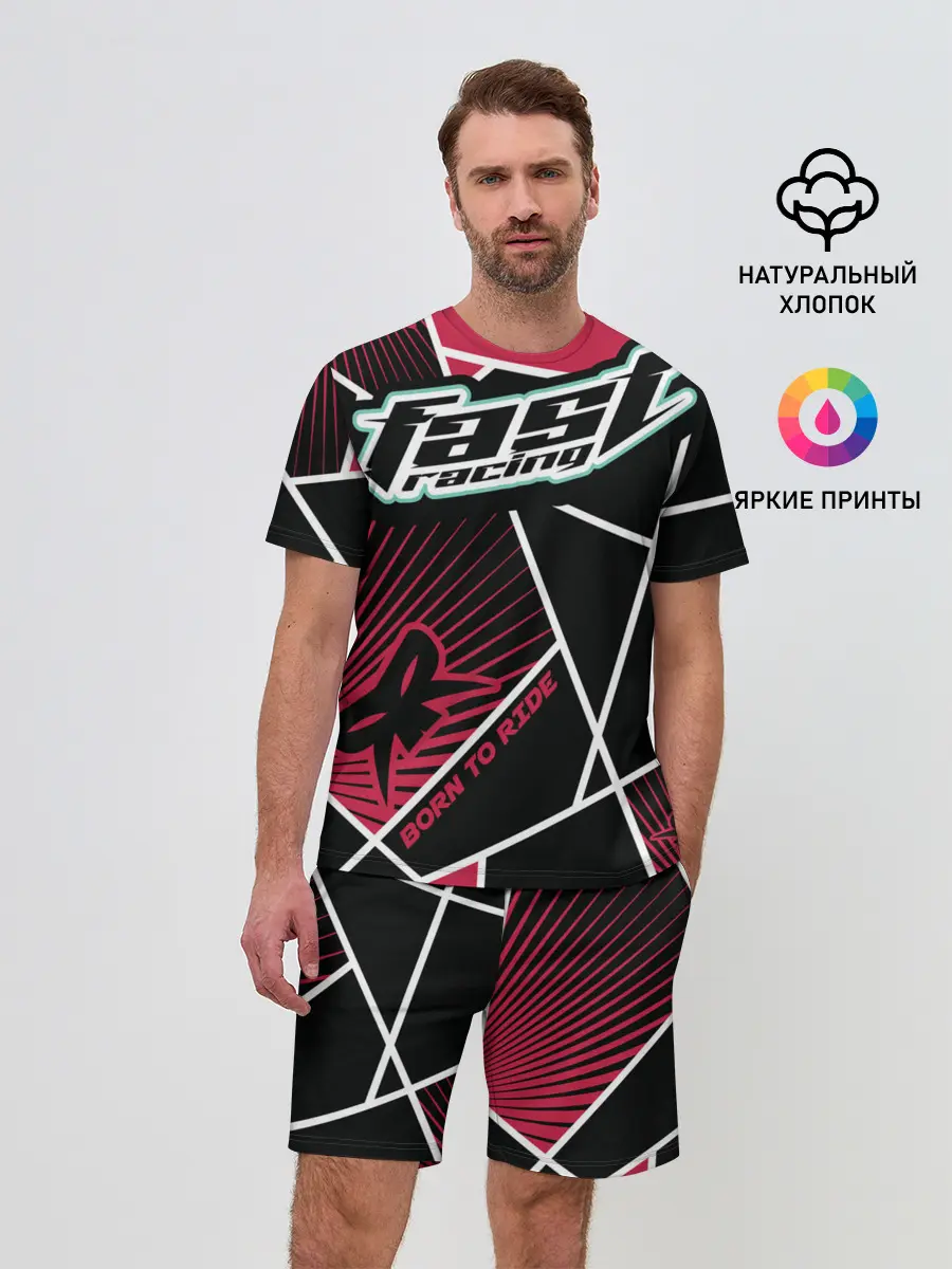 Мужской костюм с шортами / Форма для мотокросса FOX