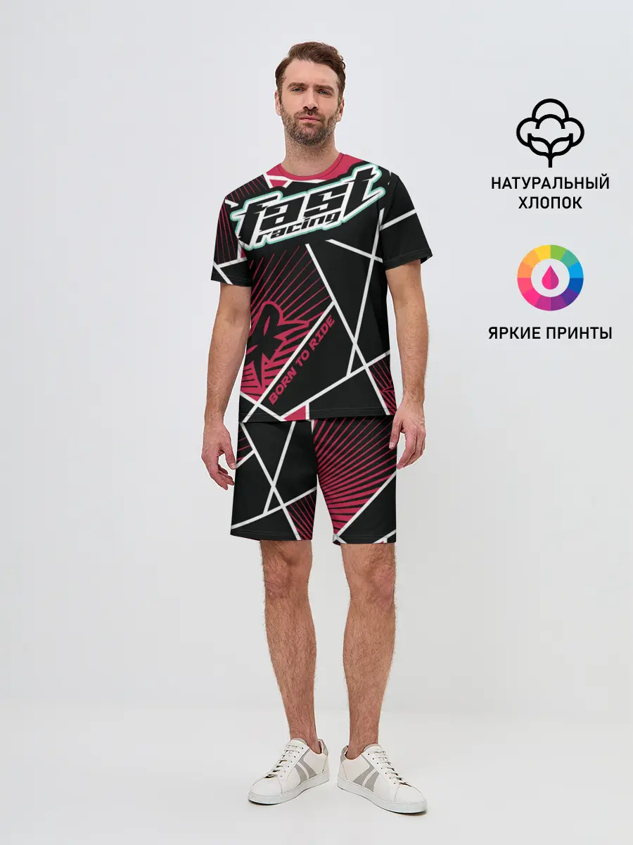 Мужской костюм с шортами / Форма для мотокросса FOX