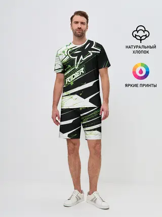 Мужской костюм с шортами / Форма для мотокросса FOX