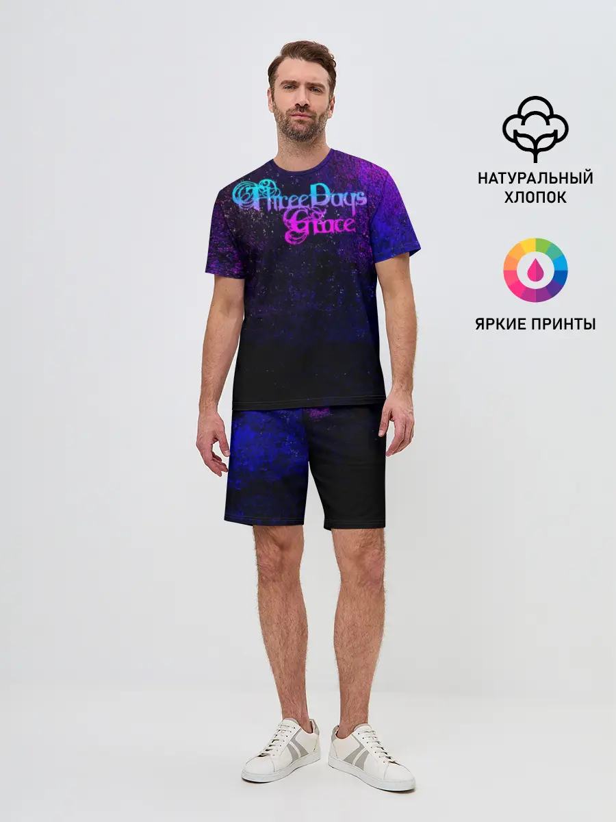 Мужской костюм с шортами / Three Days Grace