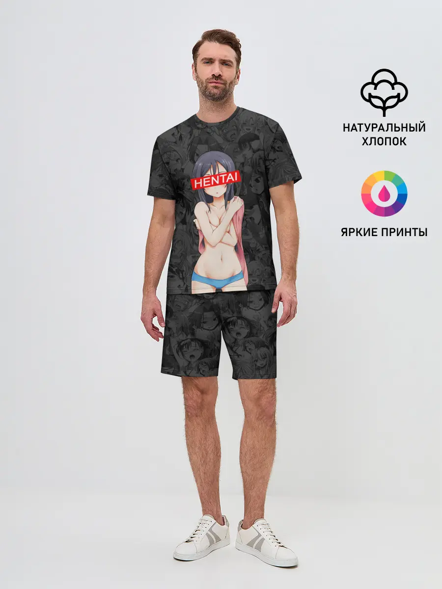 Мужской костюм с шортами / Японская анимация