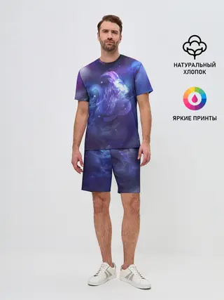 Мужской костюм с шортами / Козерог