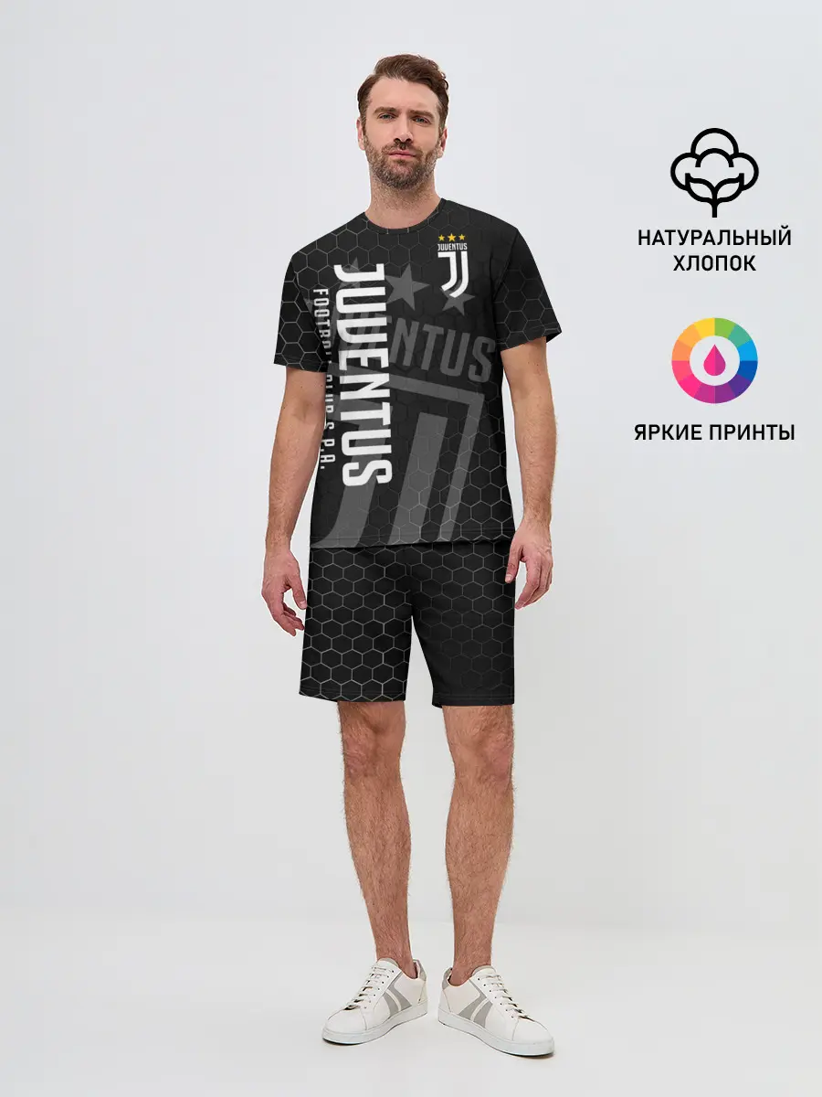 Мужской костюм с шортами / Ювентус